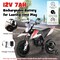 Metal 12V Kids Motorcycle with Dual Motors, Music and Training Wheels